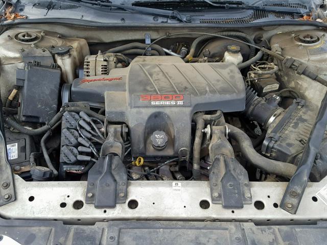 2G2WR524241133581 - 2004 PONTIAC GRAND PRIX SILVER photo 7