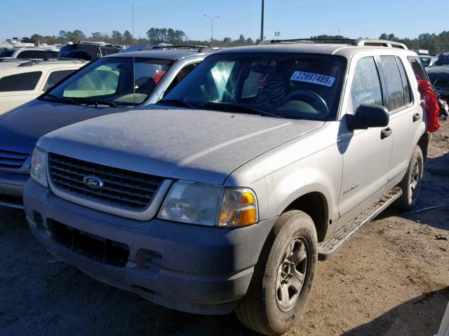 1FMZU62K74UA79643 - 2004 FORD EXPLORER X SILVER photo 2