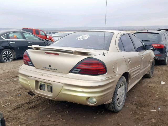 1G2NF52F82C134747 - 2002 PONTIAC GRAND AM S GOLD photo 4