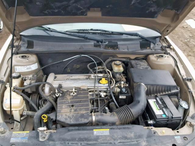 1G2NF52F82C134747 - 2002 PONTIAC GRAND AM S GOLD photo 7