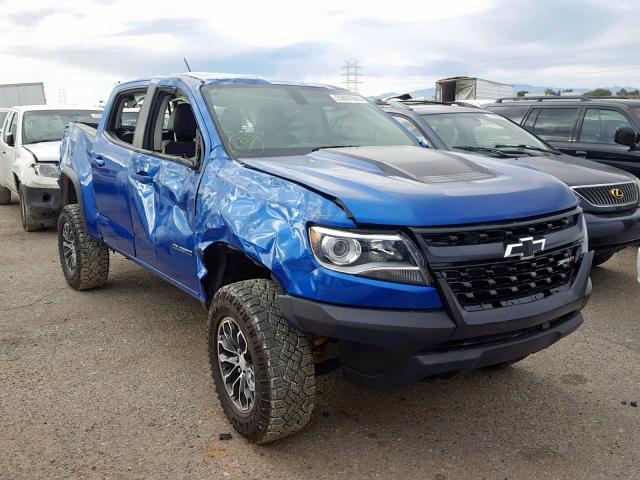 1GCGTEEN9J1263347 - 2018 CHEVROLET COLORADO Z BLUE photo 1