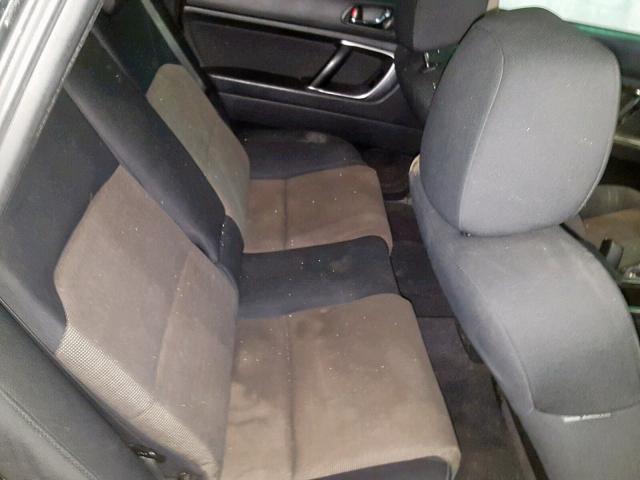 4S3BL616476207441 - 2007 SUBARU LEGACY 2.5 黑色 照片 6