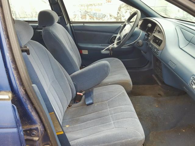 1FALP57U5SA242042 - 1995 FORD TAURUS GL BLUE photo 5