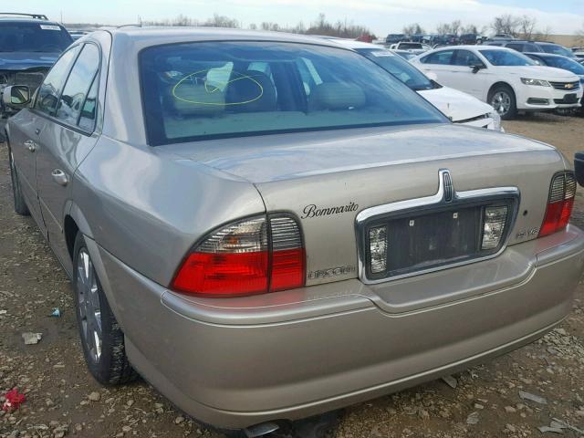 1LNHM87A64Y630595 - 2004 LINCOLN LS GOLD photo 4