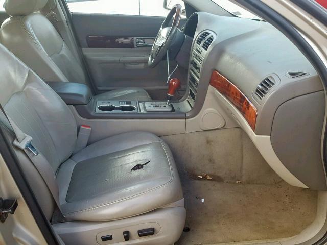 1LNHM87A64Y630595 - 2004 LINCOLN LS GOLD photo 5