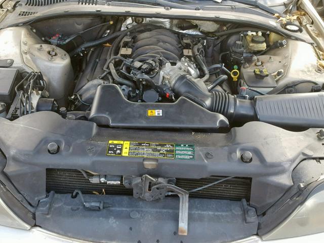 1LNHM87A64Y630595 - 2004 LINCOLN LS GOLD photo 7