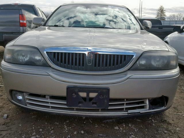 1LNHM87A64Y630595 - 2004 LINCOLN LS GOLD photo 9