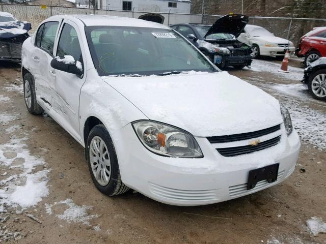 1G1AS58H097189347 - 2009 CHEVROLET COBALT LS WHITE photo 1