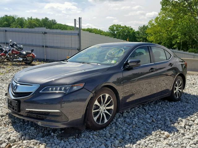 19UUB1F58FA001938 - 2015 ACURA TLX TECH GRAY photo 2