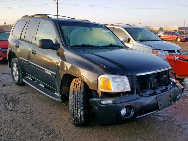 1GKDT13S022305070 - 2002 GMC ENVOY BLACK photo 1