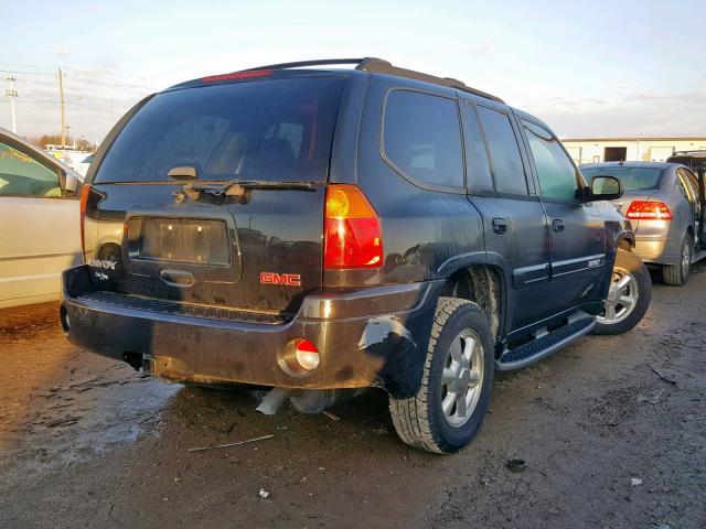 1GKDT13S022305070 - 2002 GMC ENVOY BLACK photo 4