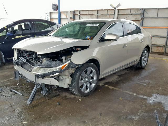 1G4GC5GG5AF170984 - 2010 BUICK LACROSSE C GOLD photo 2