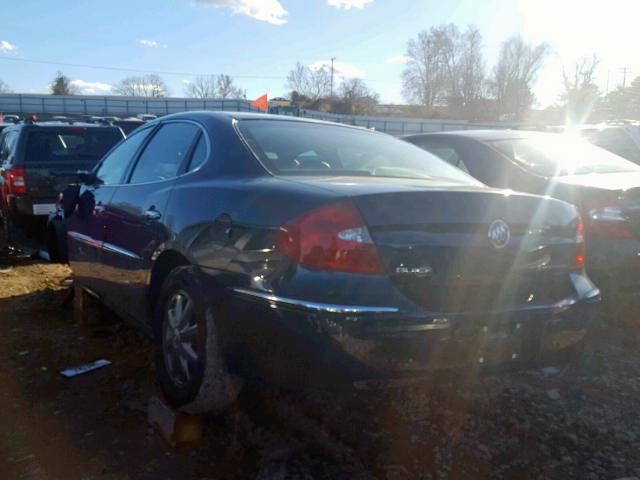 2G4WD582681136095 - 2008 BUICK LACROSSE C BLUE photo 3