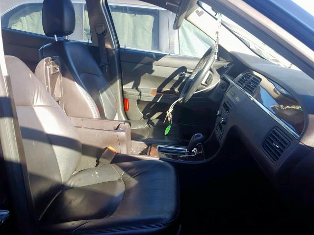 2G4WD582681136095 - 2008 BUICK LACROSSE C BLUE photo 5