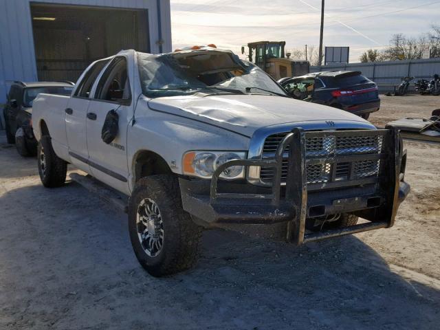 3D7LU38C24G253636 - 2004 DODGE RAM 3500 S WHITE photo 1