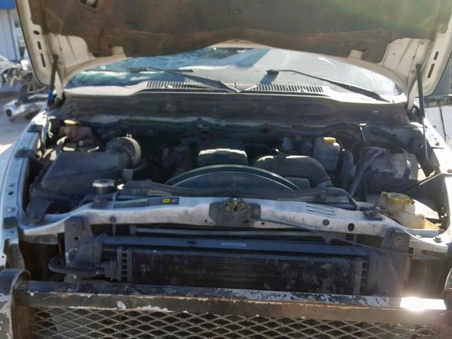 3D7LU38C24G253636 - 2004 DODGE RAM 3500 S WHITE photo 7