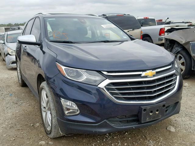 3GNAXMEV0JS503508 - 2018 CHEVROLET EQUINOX PR BLUE photo 1