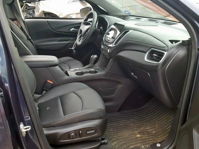 3GNAXMEV0JS503508 - 2018 CHEVROLET EQUINOX PR BLUE photo 5