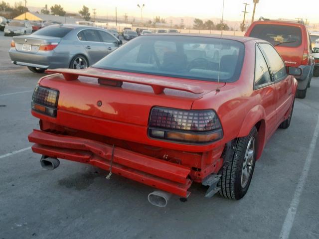 1G2WJ12M2TF241674 - 1996 PONTIAC GRAND PRIX RED photo 4