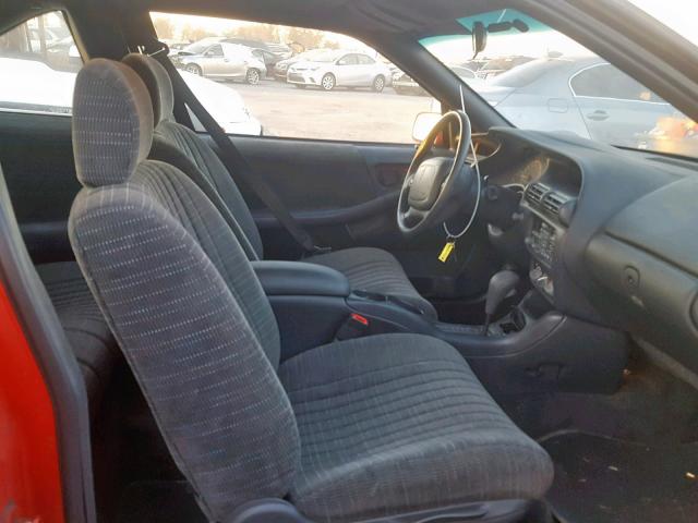 1G2WJ12M2TF241674 - 1996 PONTIAC GRAND PRIX RED photo 5