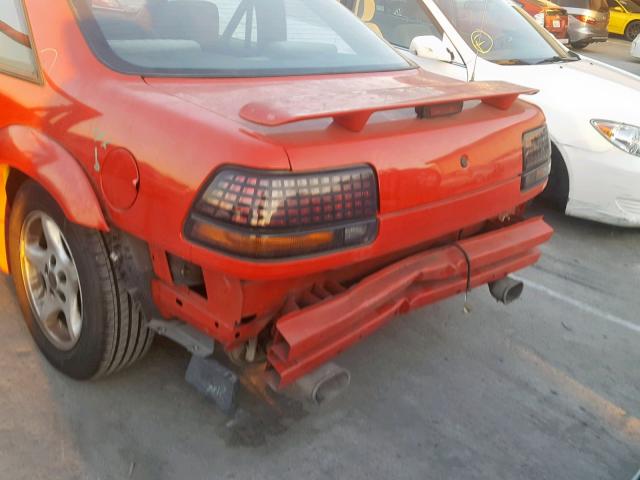 1G2WJ12M2TF241674 - 1996 PONTIAC GRAND PRIX RED photo 9
