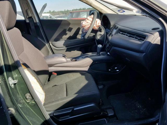 3CZRU5H3XHG703467 - 2017 HONDA HR-V LX 绿色 照片 5