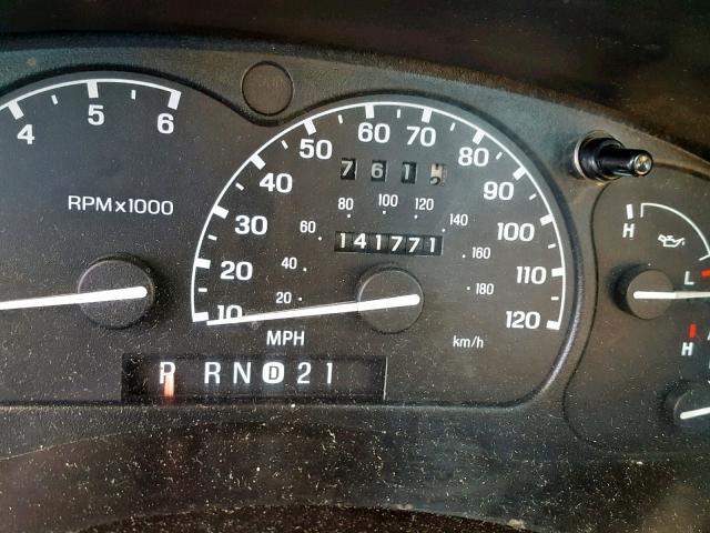 1FTZR15U11TA21745 - 2001 FORD RANGER SUP BLUE photo 8