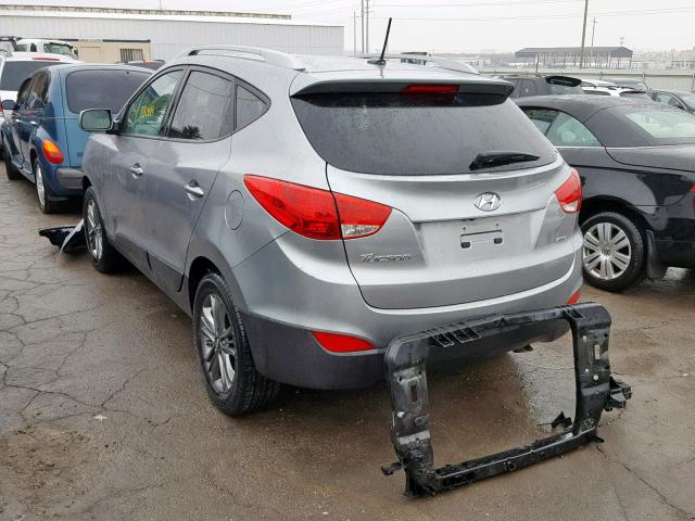 KM8JUCAG5FU022627 - 2015 HYUNDAI TUCSON LIM GRAY photo 3