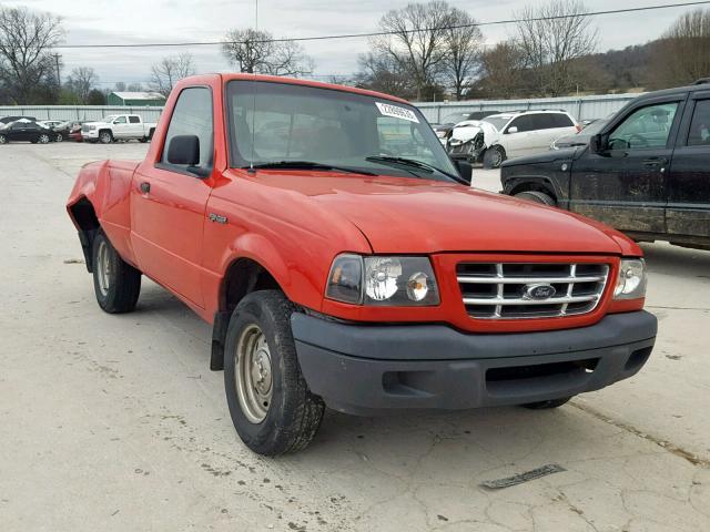 1FTYR10D93PA31633 - 2003 FORD RANGER RED photo 1