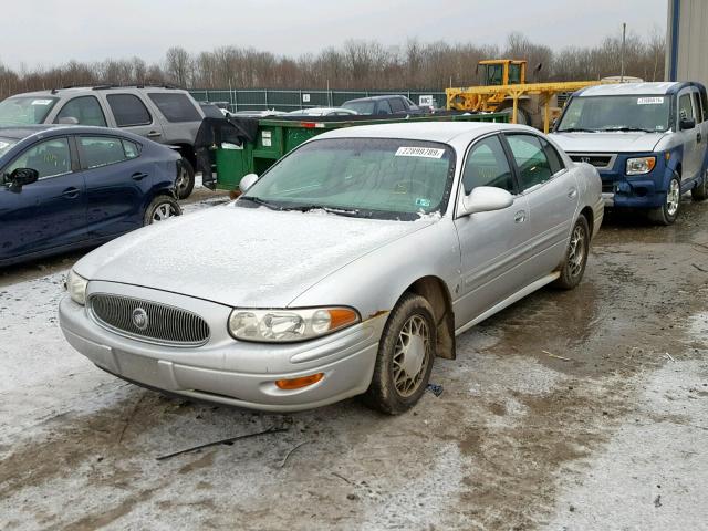 1G4HP54K12U244819 - 2002 BUICK LESABRE CU SILVER photo 2