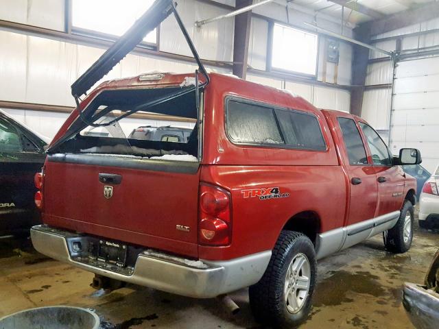 1D7HU18247J555787 - 2007 DODGE RAM 1500 S Qırmızı foto 4