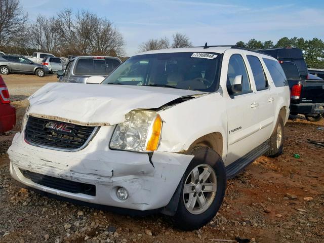 1GKFC16037J148697 - 2007 GMC YUKON XL C WHITE photo 2