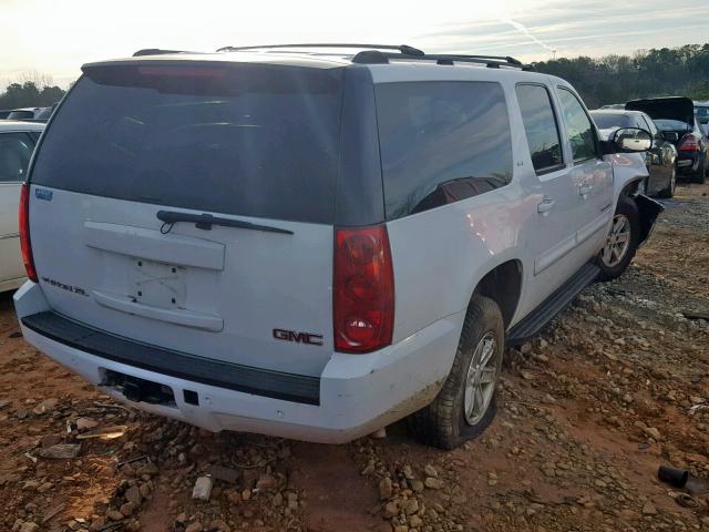 1GKFC16037J148697 - 2007 GMC YUKON XL C WHITE photo 4