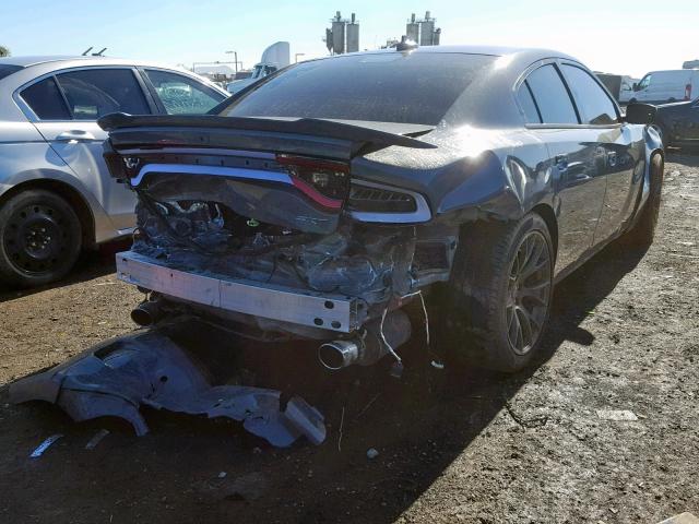 2C3CDXEJ3JH290229 - 2018 DODGE CHARGER SR GRAY photo 4