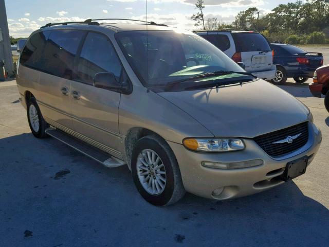 1C4GP54L6XB569722 - 1999 CHRYSLER TOWN & COU GOLD photo 1