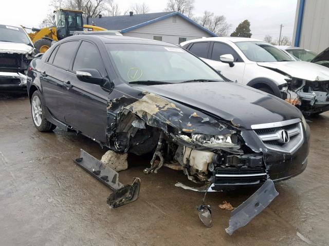 19UUA66268A020321 - 2008 ACURA TL BLACK photo 1