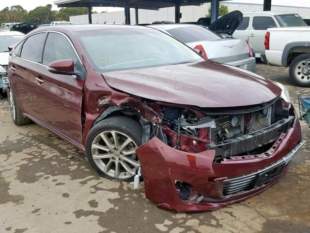 4T1BK1EB4EU084970 - 2014 TOYOTA AVALON BAS BURGUNDY photo 1