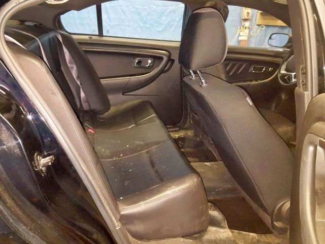 1FAHP2M86DG124321 - 2013 FORD TAURUS POL BLACK photo 6