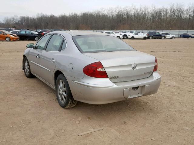 2G4WD552971176531 - 2007 BUICK LACROSSE C SILVER photo 3