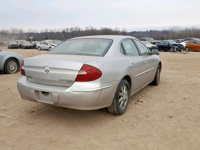 2G4WD552971176531 - 2007 BUICK LACROSSE C SILVER photo 4