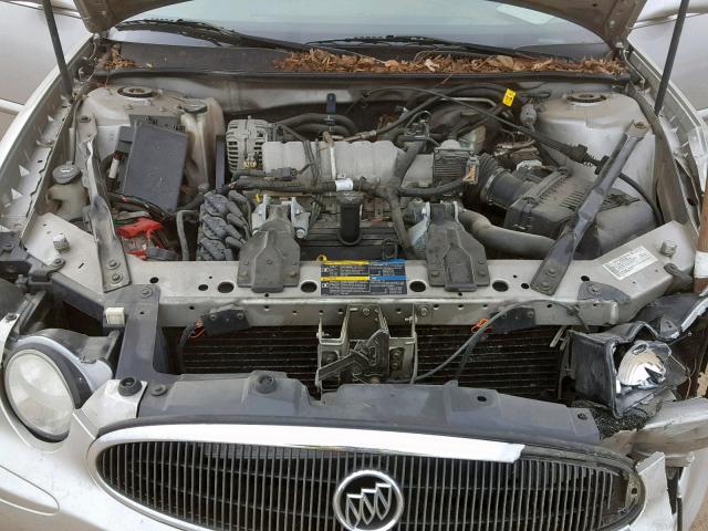 2G4WD552971176531 - 2007 BUICK LACROSSE C SILVER photo 7