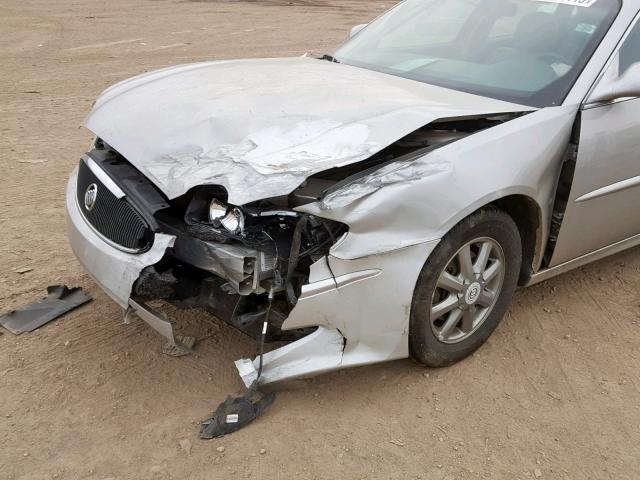 2G4WD552971176531 - 2007 BUICK LACROSSE C SILVER photo 9