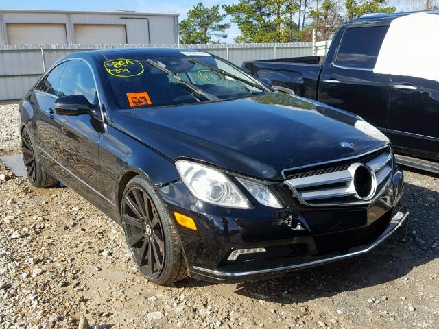 WDDKJ5GBXAF028452 - 2010 MERCEDES-BENZ E 350 BLACK photo 1