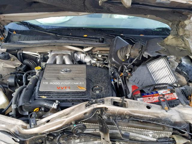 4T1BF28B52U230147 - 2002 TOYOTA AVALON XL GOLD photo 7