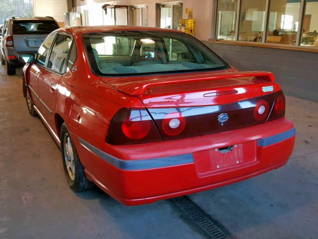 2G1WH55K5Y9372468 - 2000 CHEVROLET IMPALA LS Qırmızı foto 3