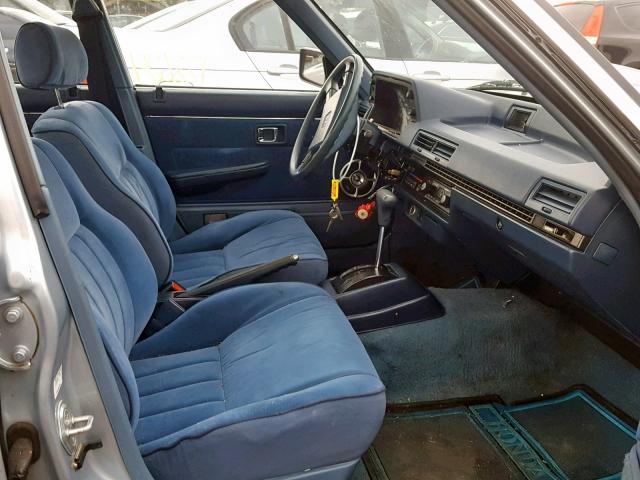 JHMAD7428FC081333 - 1985 HONDA ACCORD 180 BLUE photo 5