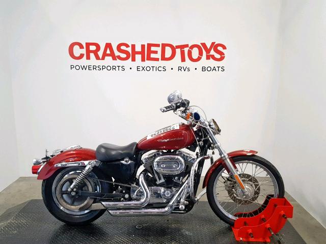 1HD1CGP186K406722 - 2006 HARLEY-DAVIDSON XL1200 C RED photo 1