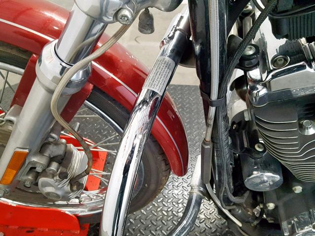 1HD1CGP186K406722 - 2006 HARLEY-DAVIDSON XL1200 C RED photo 12