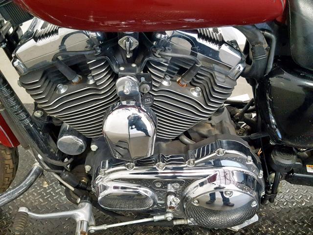 1HD1CGP186K406722 - 2006 HARLEY-DAVIDSON XL1200 C RED photo 6