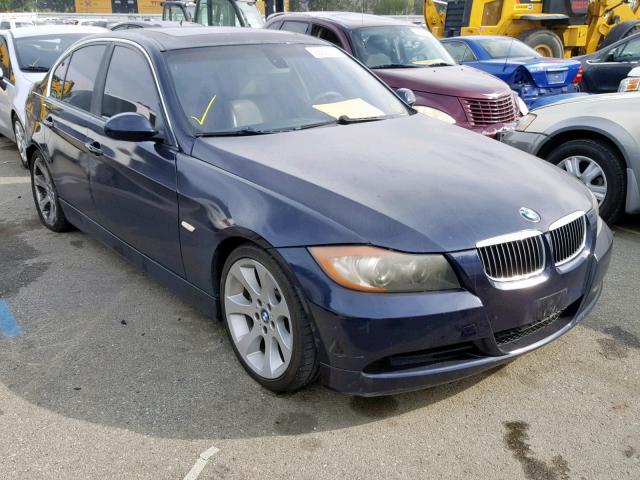 WBAVB33556PS14195 - 2006 BMW 330 I BLUE photo 1